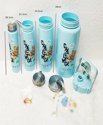 4 Pcs Water Bottle (P01485)