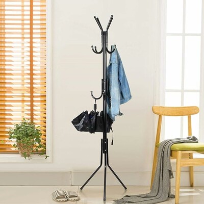 Lukzer 6 Hook Coat Hanger Clothes (P01495)