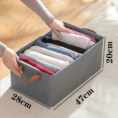 Foldable storage box (P000128