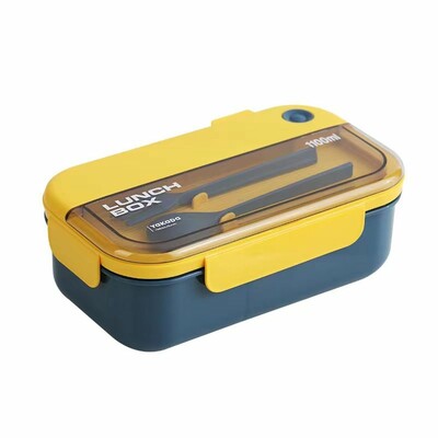 Bento Plastic Lunch Box (1100ml) (P02420)