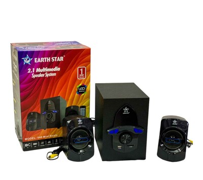 Earth star 2.1 Multimedia speaker system #